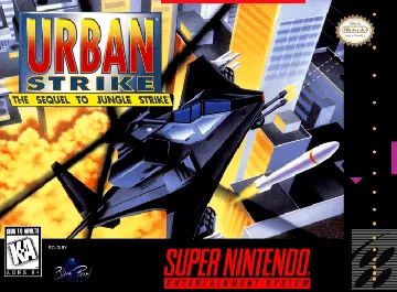 Urban Strike (USA) box cover front